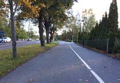 ÅTGÄRDSFÖRSLAG 30. Förslag på åtgärd Det finns utrymme att bredda stråket till regional standard.