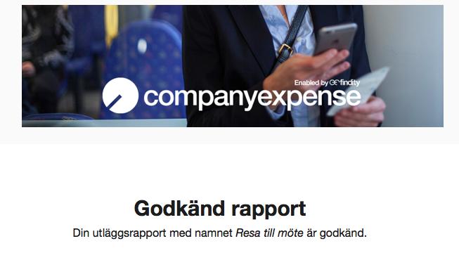 Attestanten går in på meddelanden och väljer den raden som innehåller rapporten man vill attestera. Man får upp valet visa rapport eller godkänn.