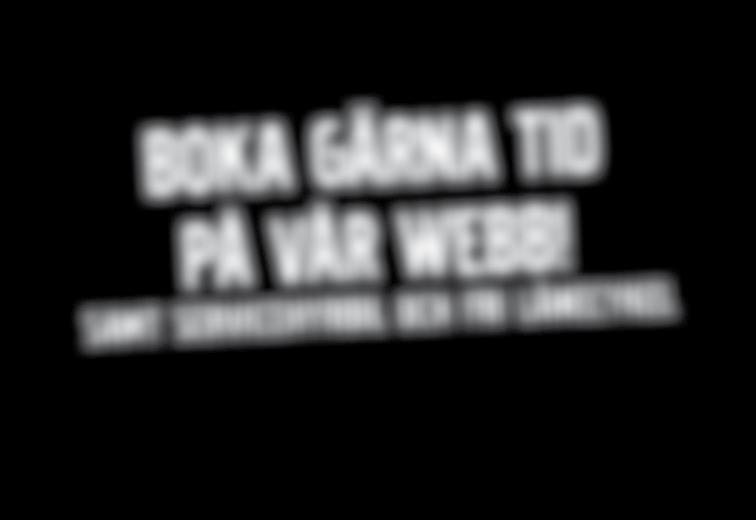 Service reparationer reservdelar GLAS- Och försäkringsskador *) Däck & DäckhOTeLL *) I SAMARBETE MED VOLVIA OCH IF 08-540 206 04