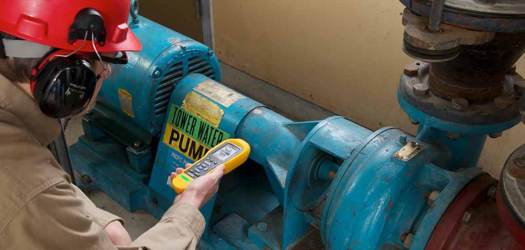 Du kan använda vibrationsmätaren Fluke 805 FC till att kontrollera följande maskinkategorier: Kylaggregat (kylning) Kylare med kolvkompressor (öppen motor och separat kompressor) Kylare med