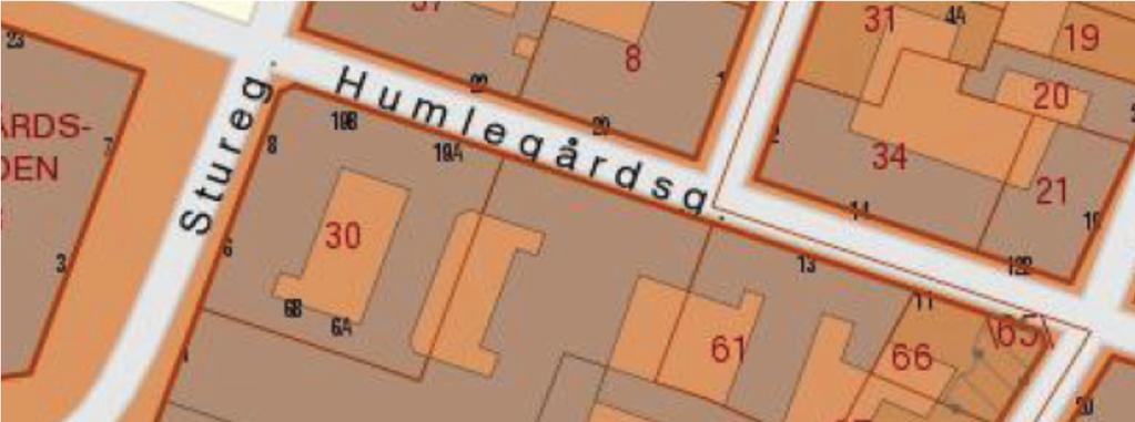 4 (8) Karta redovisande aktuell fastighetsindelning inom kvarteret Sperlingens