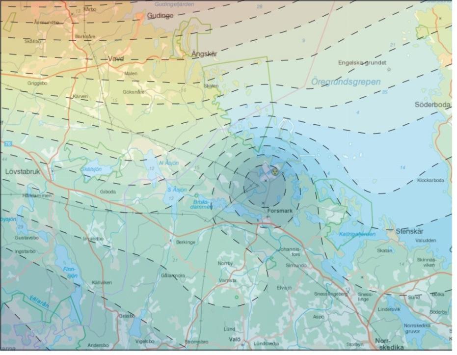 Swahn, Nacka TR M 7062-14 Aktbil 179 Presentation från MKG; synpunkt, 25 September 2019 Som visas i svaret på förläggandet bedöms jordströmmar på grund av Fenno-Skan, trots pessimistiska antaganden i
