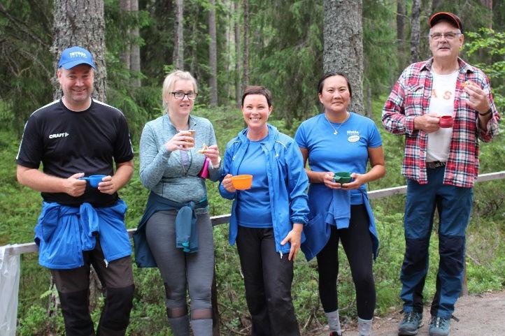 240 vandrare anmälda i år och det är fantastiskt roligt att det fortfarande är så populärt efter 29 år. I år hade vi 18.