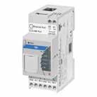 Energy management Webbserver och datalogger Molnbaserad lösning för loggning och övervakning av VMU-C EM Gateway mellan M-Bus och Modbus VMU-C EM Mått: 2 DIN-moduler Webbserver och datalogger för upp