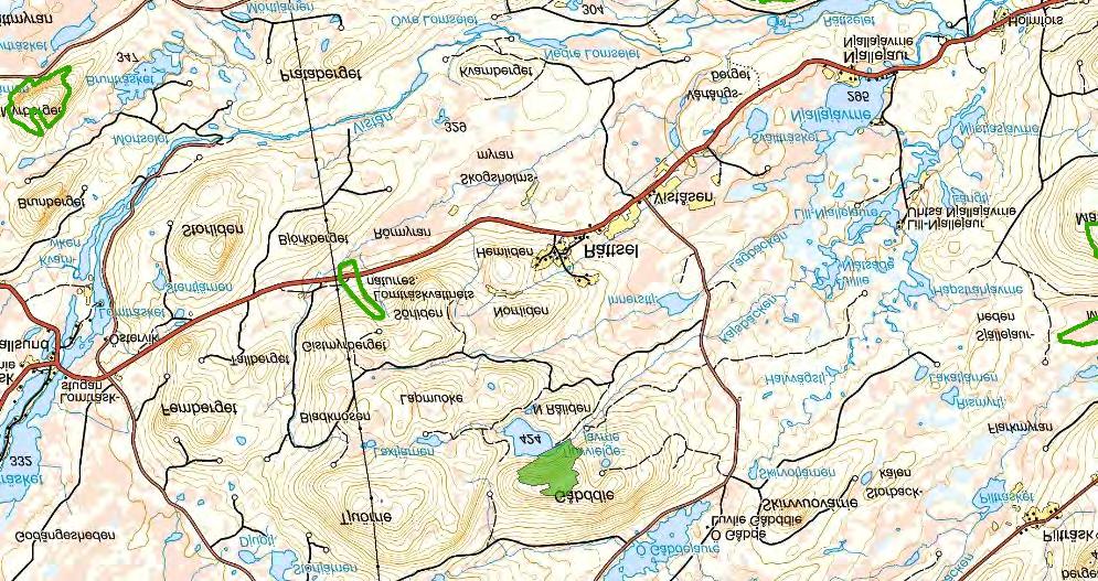 kommun Skala 1:100 000