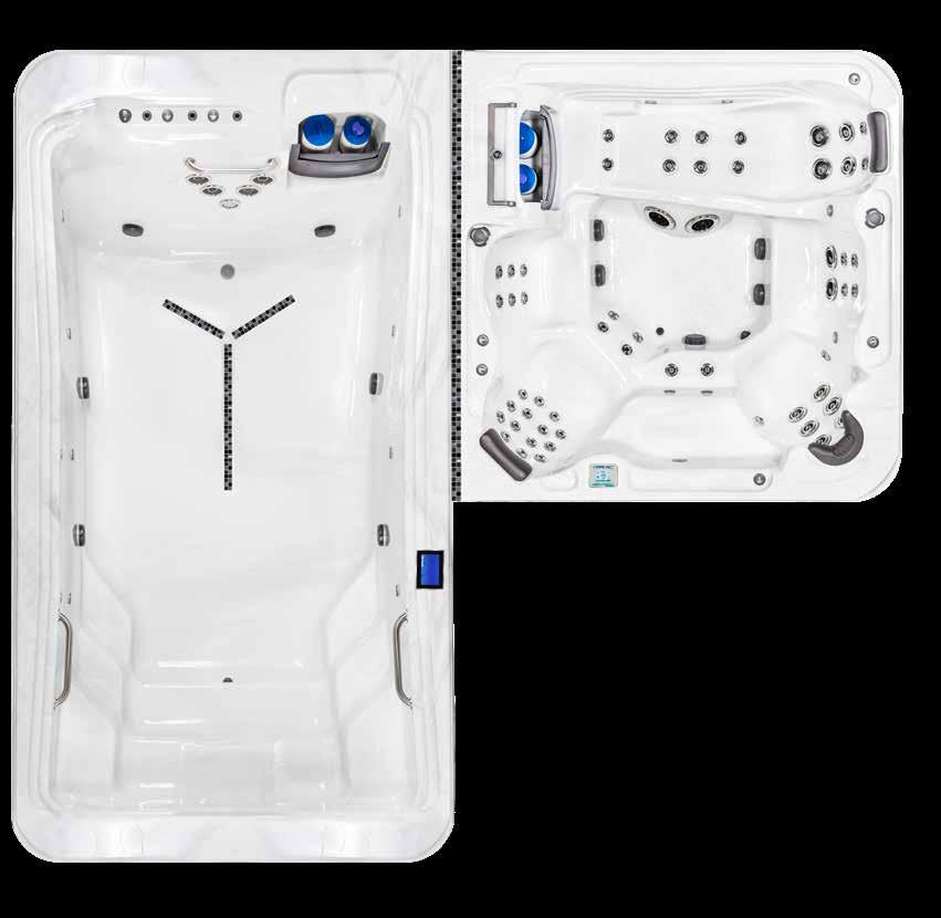 Dual Temp Spa modeller Artesian har skapat tre unika spabadsmodeller som är anpassade till DT-13 och DTL-14: