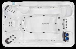Valbara funktioner Hydroterapisystem: 28 stycken Helix jets 3,0 hk 1-