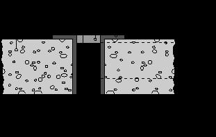 3.2.2.2 Steel elements as joint faces in horizontal joints in rigid floors Type V Horizontal joints in rigid floor constructions (according to Annex 3, clause 3.1.