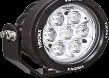 MM (87 ) LIGHT CANNON CG2 MULTI LED Truckshop nr: Storlek Förbrukning RIDCG2-CPM310 37-95 3 st x 7 W 2250 l 1575 l 21 W 09 A @ 24 V RIDCG2-CPM710E 47-120 7 st x 7 W 5250 l 3675 l Ja, REF 125 49 W 204