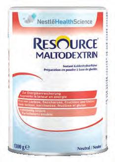RESOURCE MALTODEXTRIN NEUTRAL Instant Kohlenhydrat-Pulver zur Energieanreicherung, geeignet bei