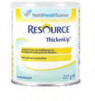 NUTRITION RESOURCE THICKENUP geschmacksneutrales Instant-Pulver zum Andicken von Flüssigkeiten und