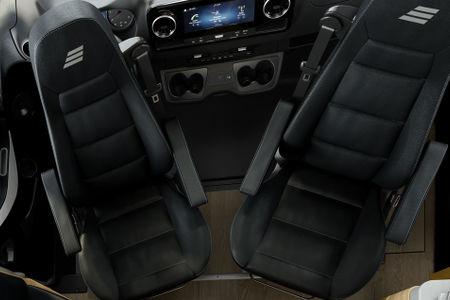 Bakljusramp Den formsköna avslutningen på Hymermobil B-Klass MasterLine utgörs av den nydesignade bakljusrampen med