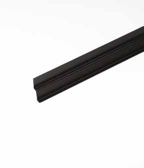 aluminium 3000 x 10 x 27mm Färger Horisontell startprofil,