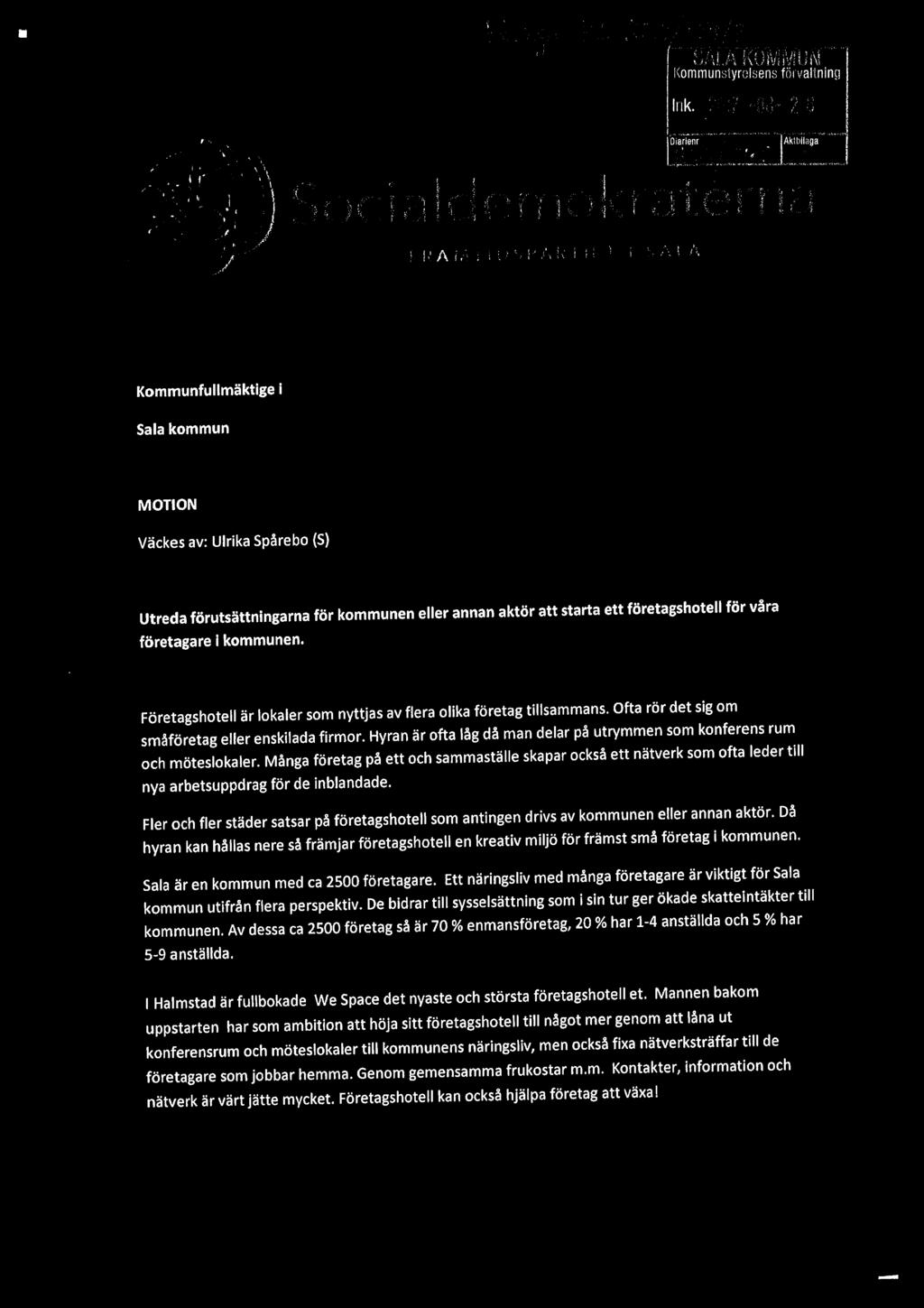 a" = _ oo rg; #m- P;. lurje». K5 auf/ W 5 en"orkaner/ run" ' Kommunstyrelsens förvaltning ink.lz;zr -55-2 a.wm... Diarienr Aklbilaga Jigu; 11' r 2?) r::%a W a: rrvi) lä;m 't;%%?