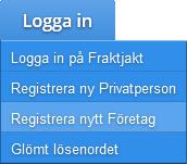 genom knappen på Logga in -sidan.