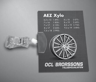 AEZ & DOTZ BUTIKSMATERIAL Beställ ditt butiksmaterial från OCL Brorssons För dig som