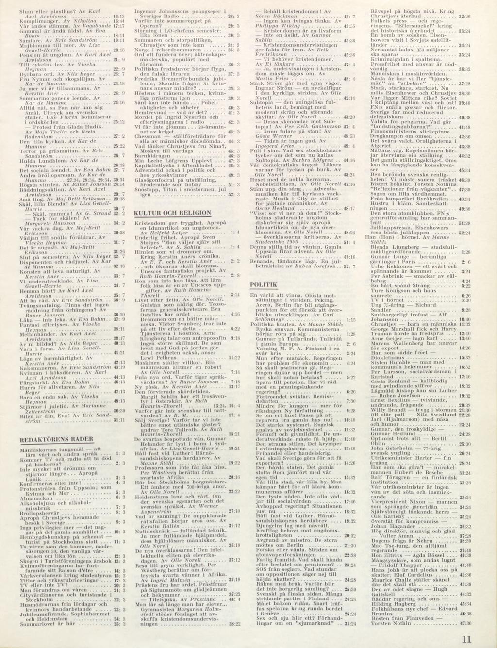 Idun 1959 Eva Hokerberg Chefredaktor Sjuttioandra Argangen Pdf Gratis Nedladdning