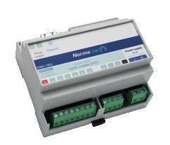 IDNG-10ES Ingångs-/utgångsmodulen är kompatibel med Normalink-systemet.