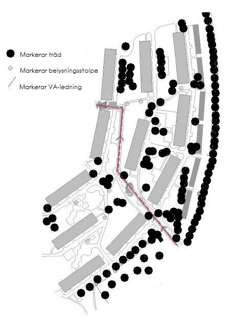 Kvarter Smaragden Träd representerade på platsen - Sorterade efter antal i fallande ordning Vetenskapligt namn Svenskt nam Antal Sorbus intermedia Oxel 44st Betula pendula Vårtbjörk 34st Acer