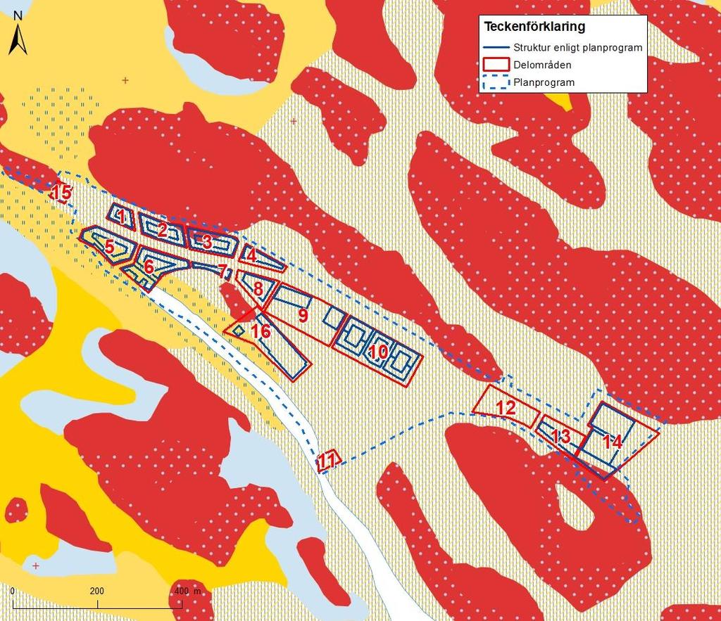 3.2 Geologi och hydrologi Sundbybergs stadskärna består i stora delar av fyllnadsmaterial underlagrat av postglacial lera.