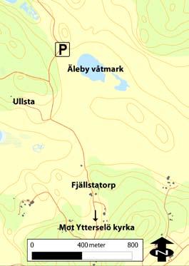 124 Det sörmländska fågelåret 2013 Äleby våtmark Den andra våtmarken är Äleby våtmark belägen på nordöstra delen av Selaön, norr om Ytterselö kyrka. Våtmarken ligger inom ett inhägnat hjorthägn.