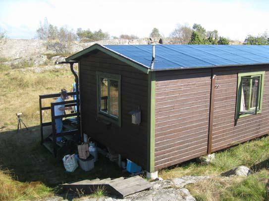 66 Det sörmländska fågelåret 2013 Uppstart på Hartsö-Enskär fågelstation Som tradition sedan några år, och en populär aktivitet har en uppstartshelg ordnats inför starten av ringmärkningssäsongen på