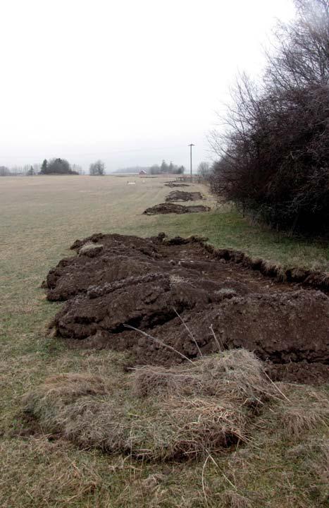 Östergötlands museums bedömning Efter ovan nämna justeringar gjorde undertecknad bedömningen att den planerade exploateringen kunde utföras utan vidare arkeologiska insatser.