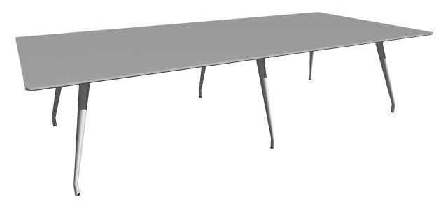 Optional middle section in white laminate (as per RAL 9016), birch or oak veneer. Legs in white lacquer or polished aluminium.