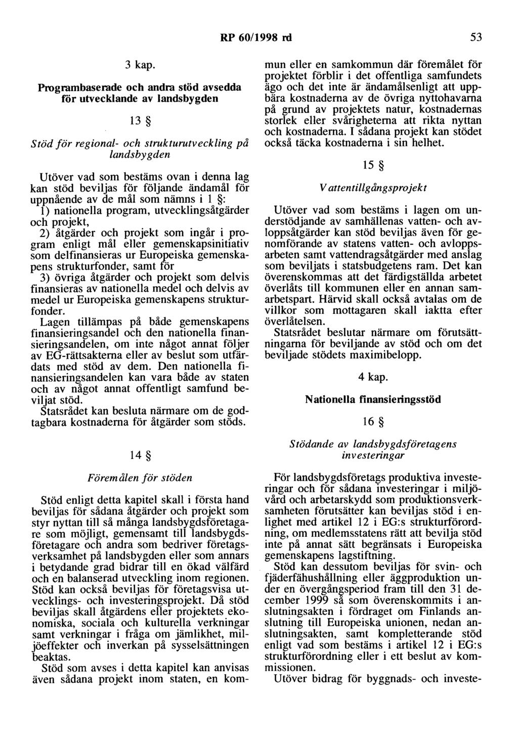 RP 60/1998 rd 53 3 kap.