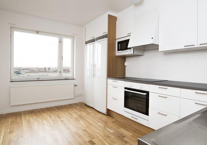 3 Vid en totaluppgradering moderniseras köken till senaste standard och lägenheten får helt nya ytskikt.