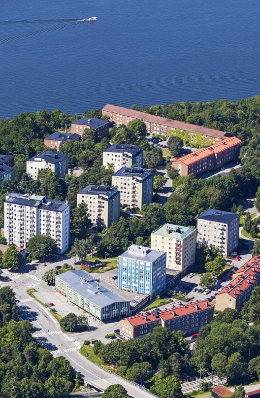 Dalénum Dalénum är ett spännande kvarter som växer fram i den historiska gamla AGA-fabrikens område på Lidingö.