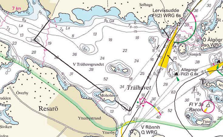 5 Nr 26 Trälhavet Länsstyrelsen Stockholm, Uppsala. Södra Östersjön / Southern Baltic * 1975 Sjökort/Chart: 819, 81, 82 Sverige. Södra Östersjön. Södra Östersjön. Sandhamn.