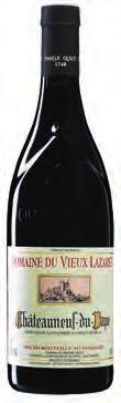 Domaine du Vieux Lazaret Châteauneuf-du-Pape Nr 1050665 464,70 kr 150 ml 6/kolli (Nyhet) Nr 1007276 211,30 kr 75cl 12/kolli Nr 1007277 111,50 kr 37,5cl 12/kolli Producent Familjen Quiot Druvor