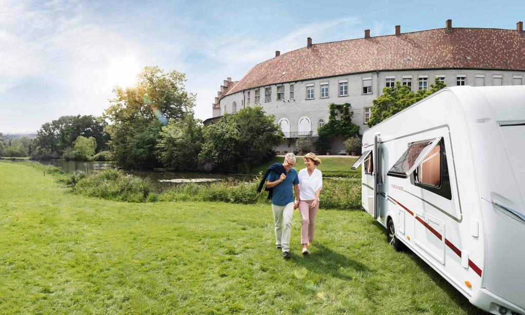 INNEHÅLL SASSINO FÖR NYBÖRJARE Upptäck husvagnssemester med familjen Sida 12 STYLE PERFEKT FÖR UNGA FAMILJER Modellen för familjens drömsemester