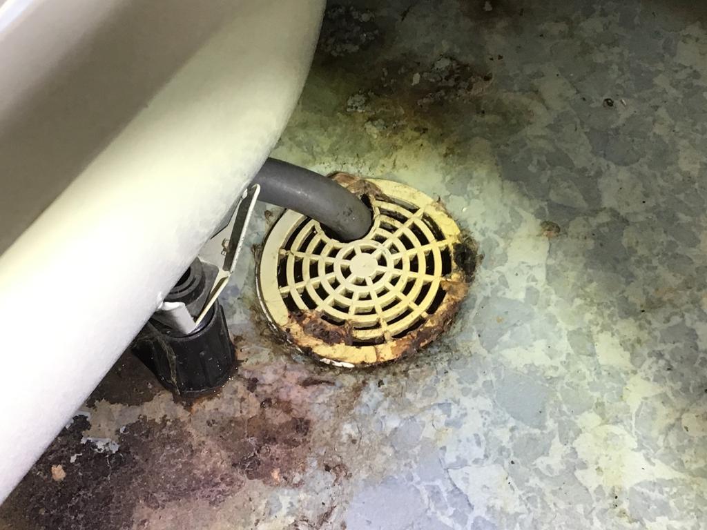 Sidovind 3 Missfärgningar efter läckage. Då missfärgningar efter läckage syns, finns det en risk att man har fått mikrobiella skador i konstruktionen.