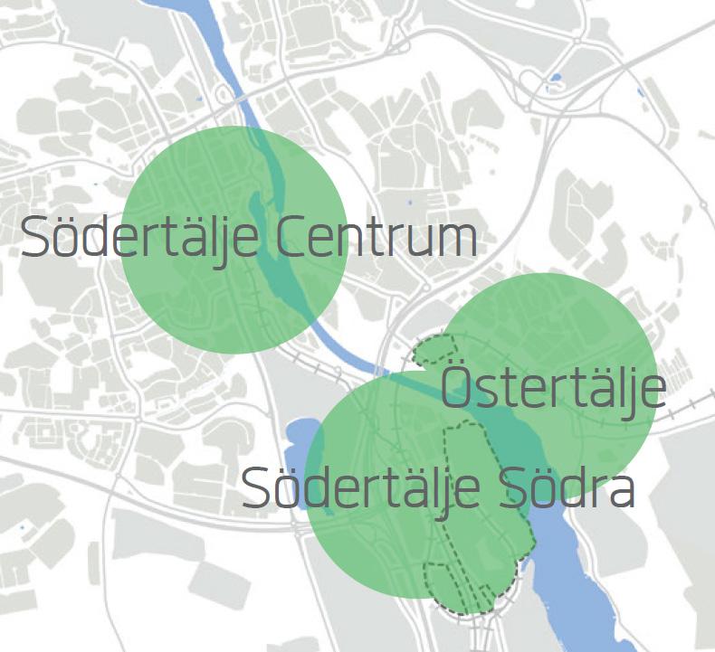 I takt med att kommunen växer kommer det totala antalet resor öka och då restiderna mellan Stockholm och Södertälje i framtiden väntas minska talar mycket för att även pendlingen kommer att öka.