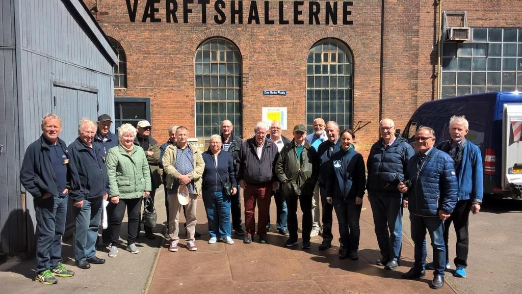 Dnr: 3.2.3-2019-408 Varvsforum i Landskrona den 11 12 maj 2019 Deltagarna i årets varvsforum vid besöket hos Helsingörs varvsmuseum.