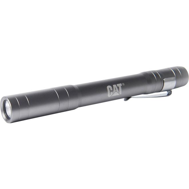 2st AAA-batterier. Robust aluminium. Vatten- och slagtålig. Längd 125mm. 63g.