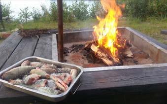 Bland hennes intressen finns matlagning, att snickra och diskutera skärgårdsfrågor.