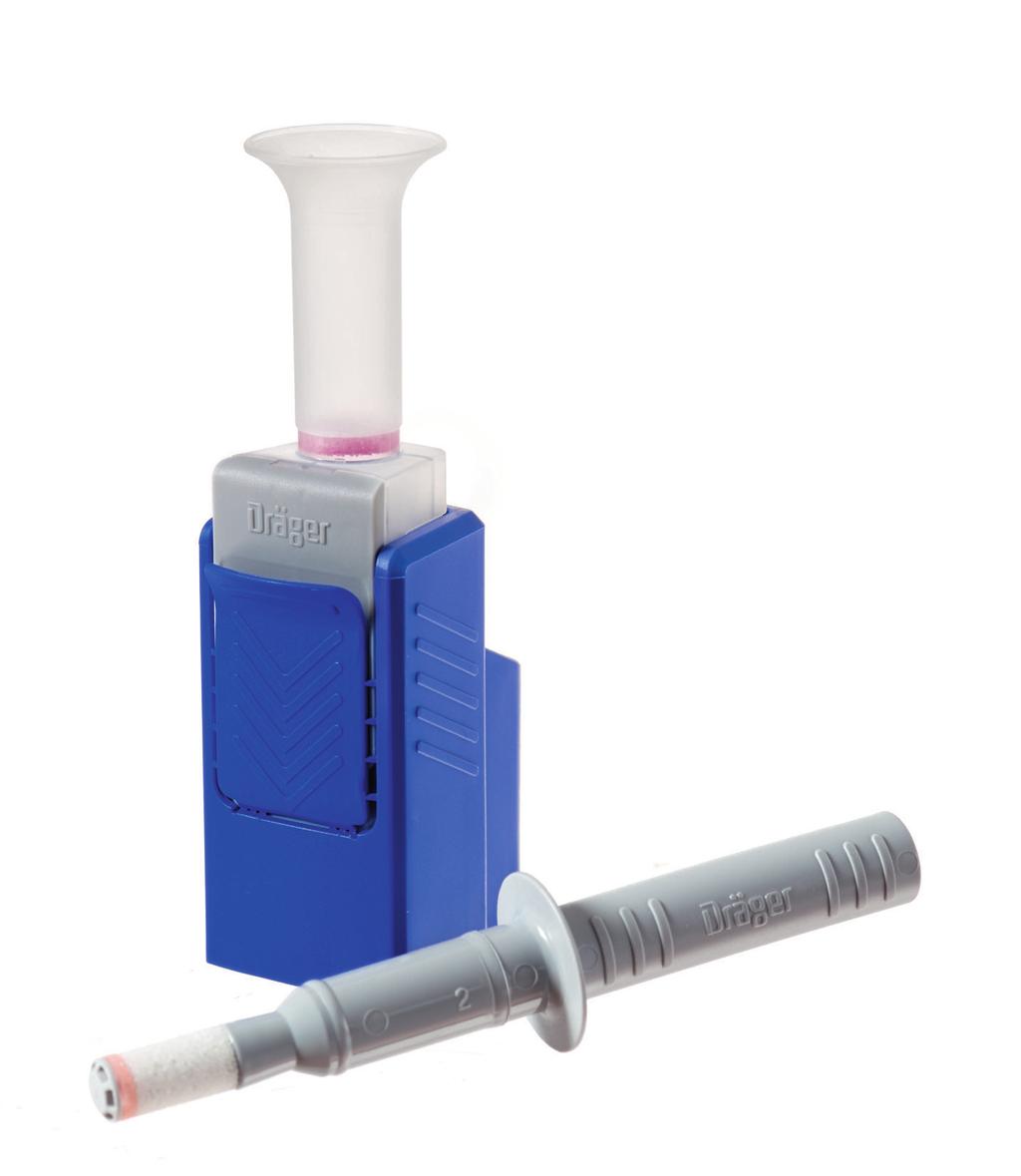 Dräger DrugCheck 3000 Drogtestningssystem Använd Dräger DrugCheck 3000 för att på bara några minuter ta reda på om en person har vissa droger i kroppen.