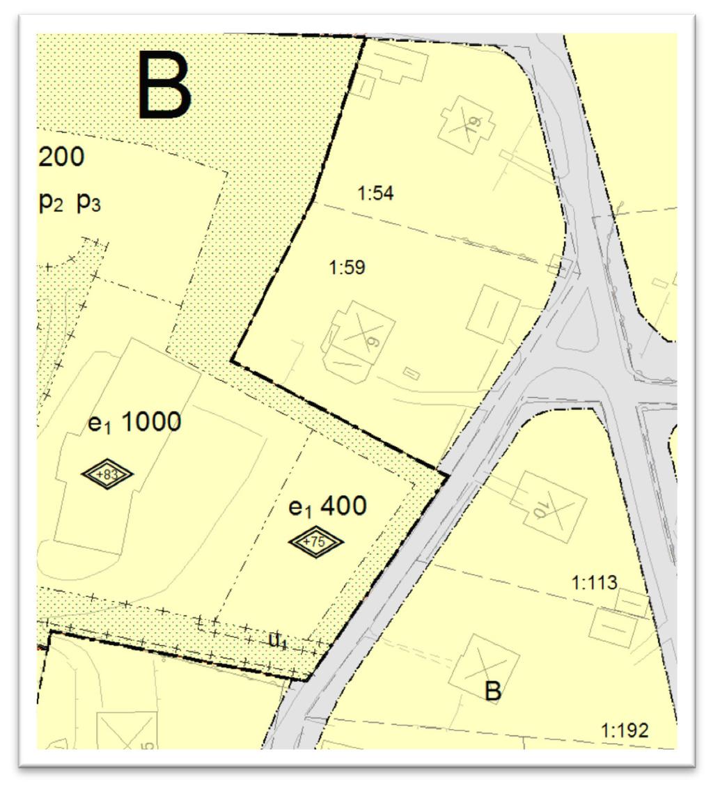 Dp 83 Folketshustomten GRANSKNING 2019-05-27 5 (7) Utdrag ur digitaliserad plankarta 8C (arbetsmaterial) Plangränser och fastighetsgränser har stora differenser inom Slottsbron då när de genomförts