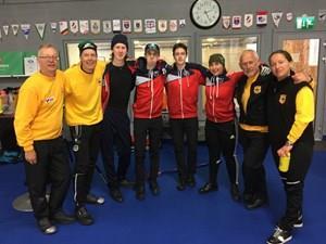 DAGBOK Nyköpings curlingklubb säsongen 2017-2018 Torsdag 24 maj Dags för årets curlinggolf! Tävlingen spelades som vanligt på Nyköpings Golfklubb.