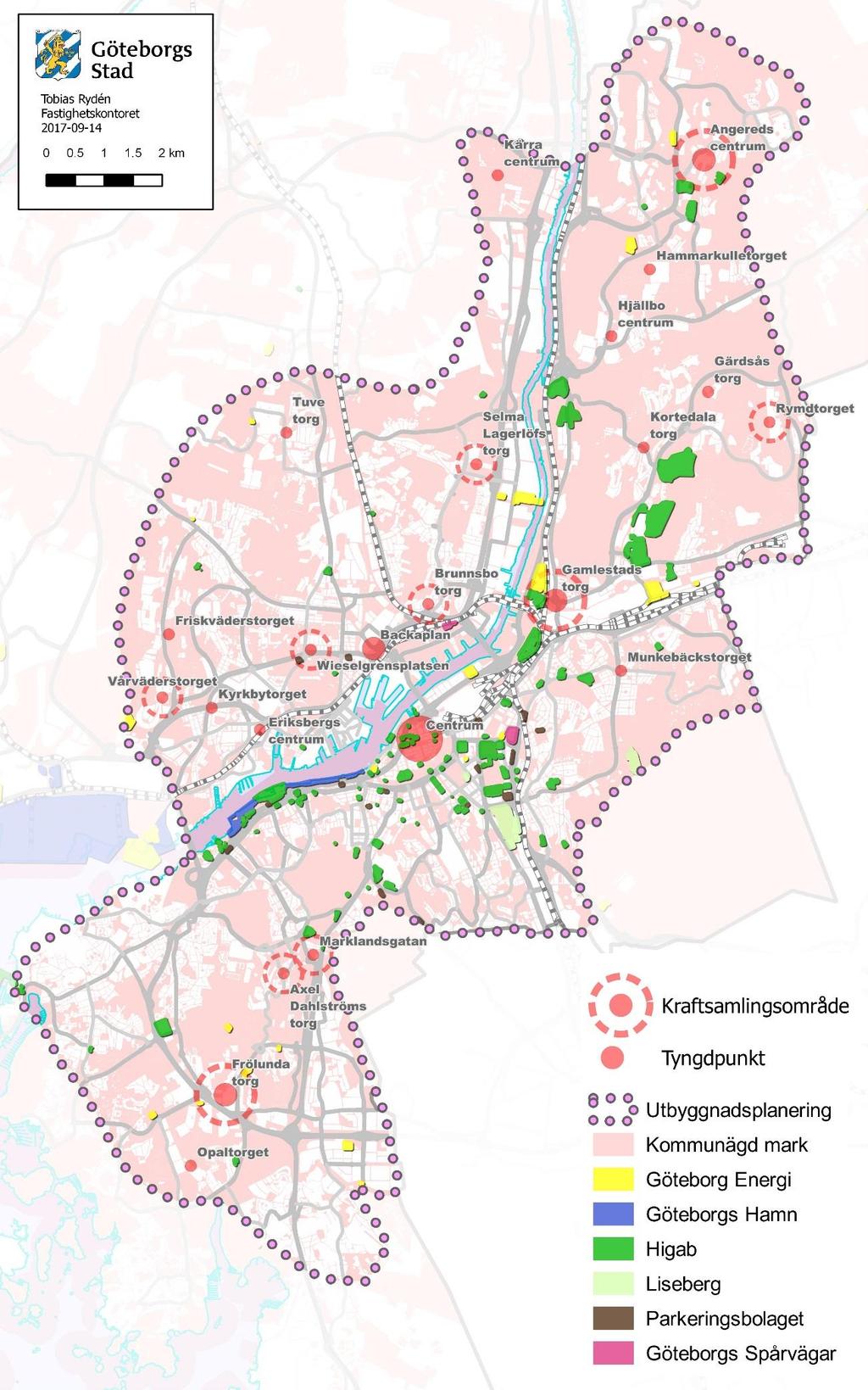 Göteborgs Stads riktlinje vid överlåtelse av fastigheter