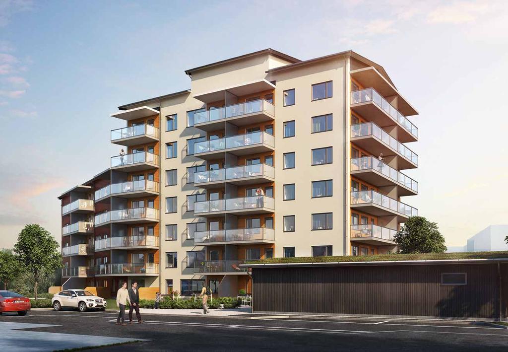BOSTÄDERNA Byggnadsbeskrivning El Elinstallationer enligt gällande normer och föreskrifter.