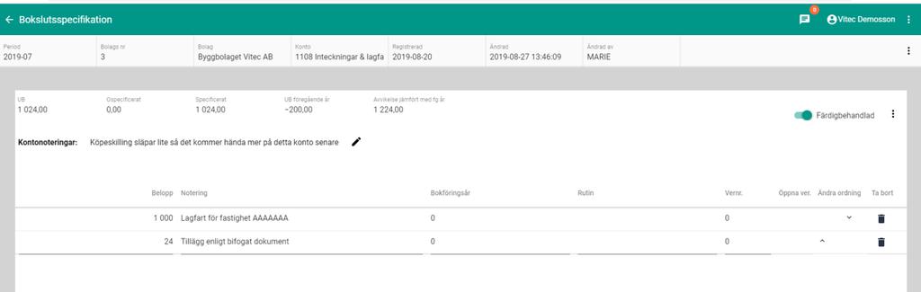 Nyhetsdokument Vitec Ekonomi inkl 3L Pro Version x.