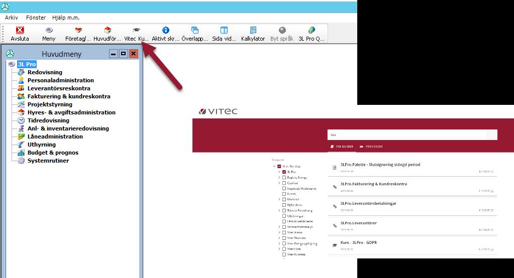 Nyhetsdokument Vitec Ekonomi inkl 3L Pro Version x.
