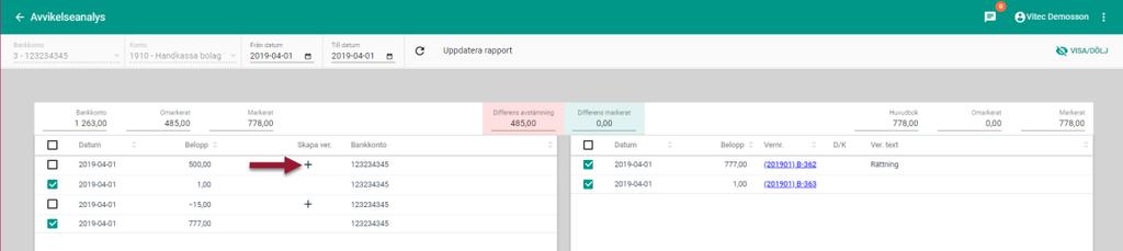 Nyhetsdokument Vitec Ekonomi inkl 3L Pro - Version x.