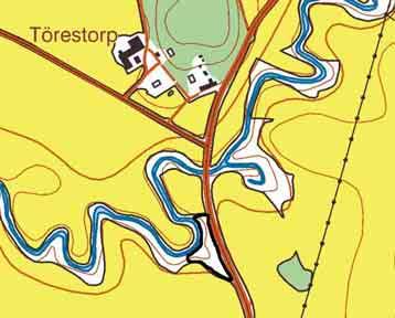 38 BETAD BRINK VID TÖRESTORP Natúrtyp: Öppen hagmark Klassificering: Klass 3 Ekonomiskt kartblad: 6C 4a Storlek:0,5ha LANDSKAP Se storområde.