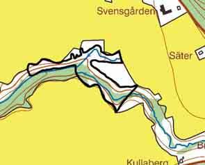 40 BETAD RAVIN VID SÄTER LEKVAD Natúrtyp: Öppen hagmark Klassificering: Klass 3 Ekonomiskt kartblad: 6C 4b Storlek:3,5ha LANDSKAP Se objekt 39.