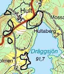 44 BLANDLÖVHAGAR VID HULT, SKALLARED OCH RAMSHOLMEN Natúrtyp: Ek-, björk- och blandlövhagar Klassificering: Klass 3 Ekonomiskt kartblad: 6C 4c Storlek: 18ha LANDSKAP Området ligger i ett kuperat